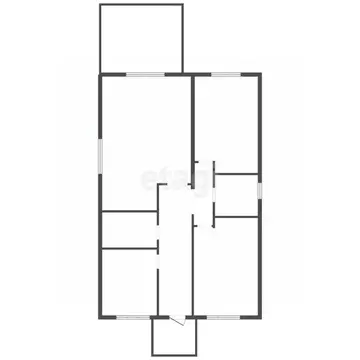 Дом в Воронежская область, Новоусманский район, Отрадненское с/пос, с. ...