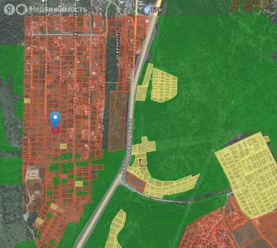 Участок в Иркутский муниципальный округ, Култукский тракт, 15-й ...