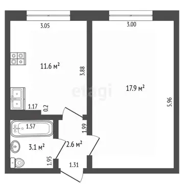 1-к кв. Хабаровский край, Комсомольск-на-Амуре Магистральное ш., 39 ...