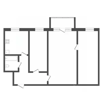 3-к кв. Тюменская область, Тюмень проезд Геологоразведчиков, 40 (56.9 ...