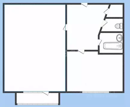 1-к кв. Белгородская область, Белгород ул. Некрасова, 12 (30.0 м)