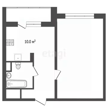 1-к кв. Ярославская область, Ярославль ул. Вишняки, 5к2 (43.0 м)