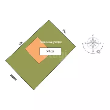 Дом в Нерехта, Строительный переулок (62.7 м)