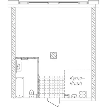 1-к кв. Приморский край, Владивосток Санаторная мкр,  (46.48 м)