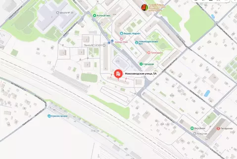 Свободной планировки кв. Московская область, Химки ул. Новозаводская, ...