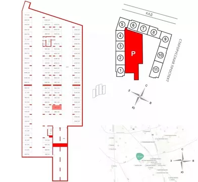 Гараж в Санкт-Петербург пос. Шушары, просп. Старорусский, 1 (13 м)