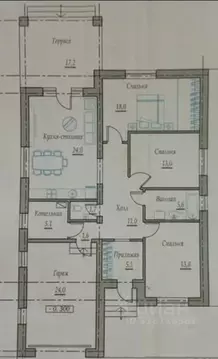 Дом в Воронежская область, с. Новая Усмань, Радуга мкр ул. Светлая, 16 ...