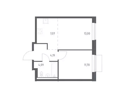 1-комнатная квартира: Балашиха, микрорайон Авиаторов, улица Колдунова, ...