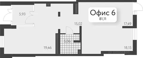 Офис в Свердловская область, Екатеринбург Академический мкр, 13-й ...