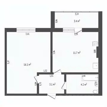 1-к кв. Костромская область, Кострома ул. Художников Шуваловых, 7 ...
