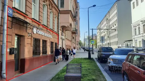 Помещение свободного назначения в Москва Новая Басманная ул., 28С1 ...