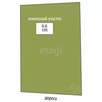 Участок в Ярославская область, Рыбинск ул. Осипенко, 57 (6.6 сот.)