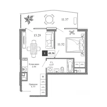 2-к кв. Крым, Алушта Профессорский Уголок мкр, Крымская Резиденция ...