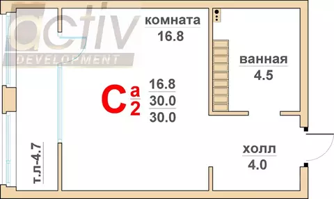 1-к кв. Свердловская область, Верхняя Пышма Гранд Успенский жилой ...