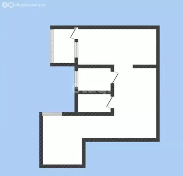 2-комнатная квартира: Иркутск, микрорайон Крылатый, 21 (66.3 м)