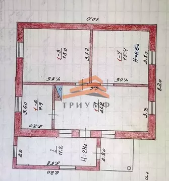 Дом в Крым, Кировский район, с. Владиславовка ул. Дубинина (74 м)