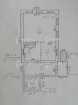 Дом в Волгоградская область, Волгоград пос. Забазный, ул. Позднышева ...