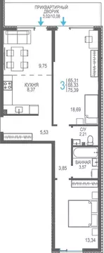 Студия Крым, Сакский район, Лесновское с/пос, с. Прибрежное ул. ...