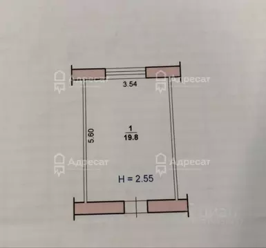 Комната Волгоградская область, Волжский ул. Машиностроителей, 19 (19.8 ...