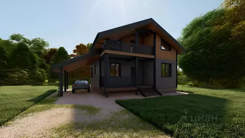 Коттедж в Нижегородская область, Нижний Новгород д. Новопокровское,  ...