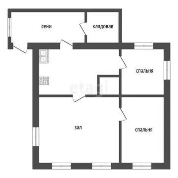 Дом в Пласт, Садовая улица (39.4 м)