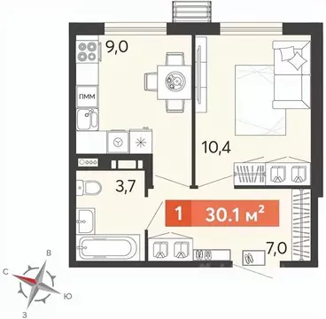 1-к кв. Пензенская область, Нижнеломовский район, с. Кривошеевка  ...