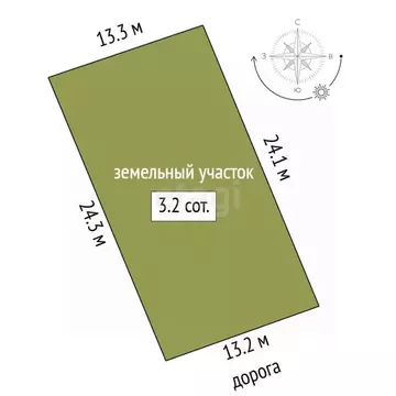 Участок в Башкортостан, Стерлитамак Строитель-1 СНТ,  (6.34 сот.)