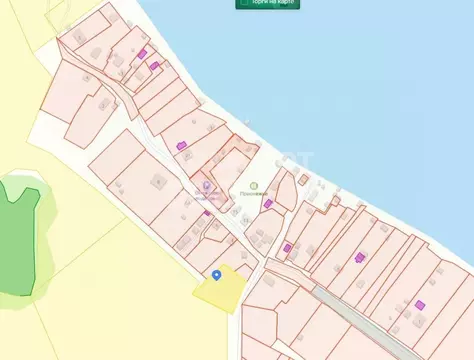 Участок в Вологодская область, Вытегорский муниципальный округ, д. ...