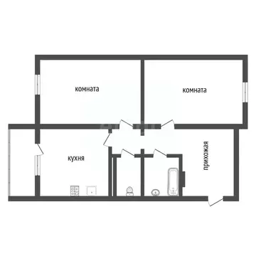 2-к кв. Воронежская область, Воронеж Газовый пер., 15М (74.8 м)