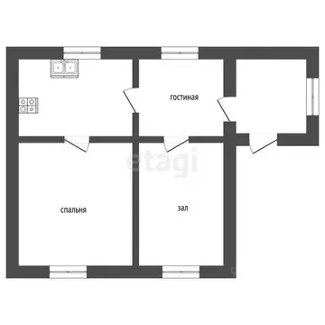 Дом в Саратовская область, Романовка рп ул. Шевченко, 19 (26 м)