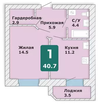 1-к кв. Чувашия, Чебоксары Новый Город мкр, Время жить жилой комплекс ...