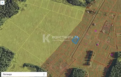 Участок в Челябинская область, Сосновский район, д. Ключи  (10.0 сот.)