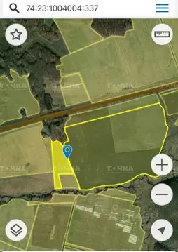 Участок в Челябинская область, Чебаркульский район, Травниковское ...