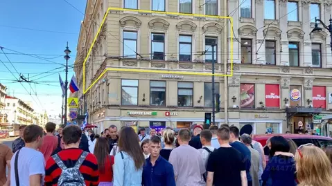 Помещение свободного назначения в Санкт-Петербург Малая Морская ул., 2 ...