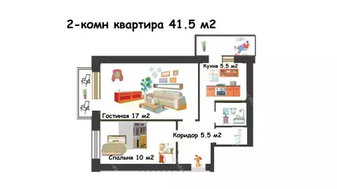 2-к кв. Нижегородская область, Нижний Новгород Светлогорский пер., 16 ...