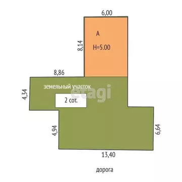 Дом в Симферополь, Киевский район, жилой массив Каменский (97 м)