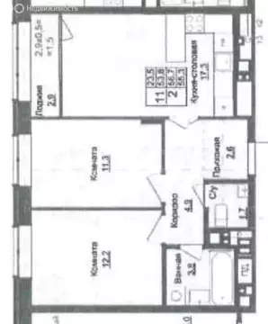 2-комнатная квартира: Ижевск, Северо-Западный жилой район, 4-й ...