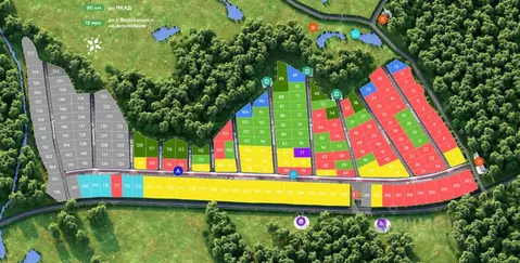 Участок в Московская область, Волоколамский муниципальный округ, ...