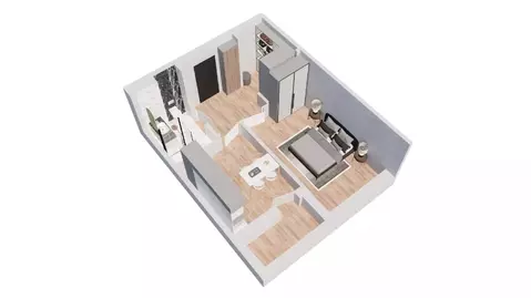 1-к кв. Ростовская область, Батайск ул. Булгакова, 11 (36.93 м)