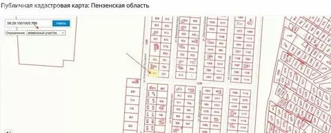 Участок в Пенза, улица Михаила Проценко (6 м)