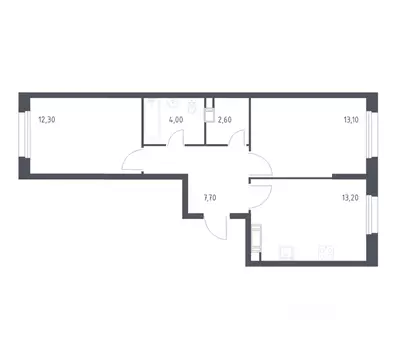2-к кв. Москва Сосенское поселение, просп. Куприна, 30к1 (52.9 м)
