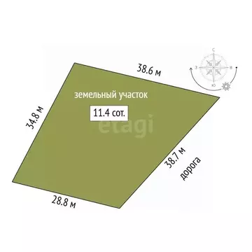 Участок в Владимирская область, Киржачский муниципальный округ, д. ...