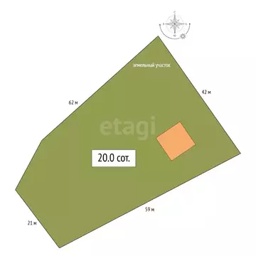 Участок в Алтайский край, Алтайский район, с. Нижнекаянча ул. ...