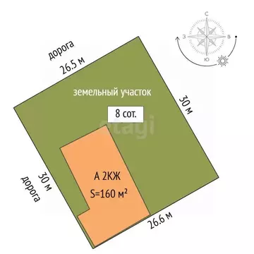 Дом в Тюменская область, Тюмень Велижанский мкр, ул. Зимняя (160 м)