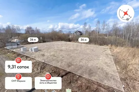 Участок в Тюменская область, Тюмень Ивушка садовое товарищество, ул. ...