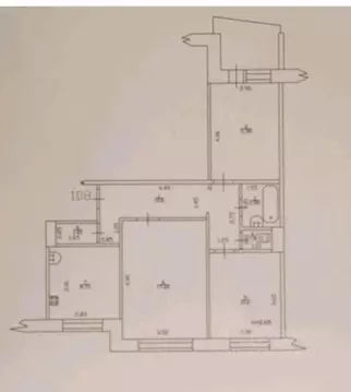 3-к кв. Алтайский край, Бийск ул. Владимира Короленко, 27 (64.3 м)