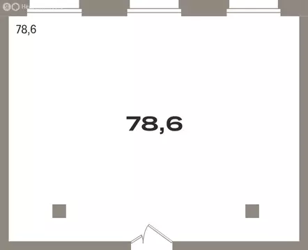 Помещение свободного назначения (76.8 м)