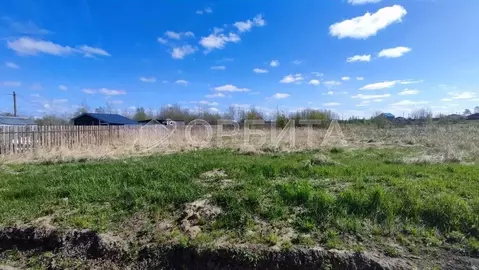 Участок в Тюменская область, Тюменский район, с. Борки ул. Павла ...