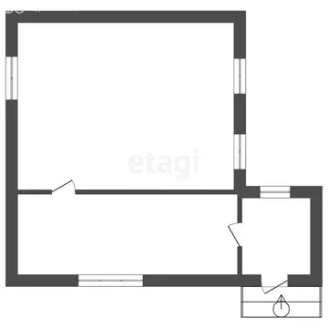 Дом в Тюмень, СНТ Текстильщик, Ягодная улица (39.3 м)