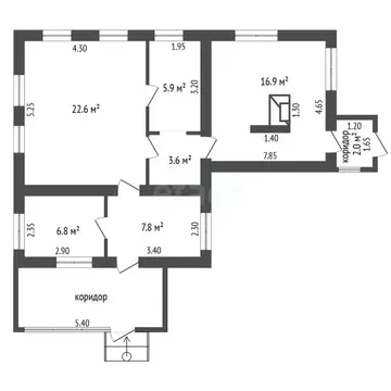 Дом в Орловская область, Орловский муниципальный округ, Знаменка пгт ...